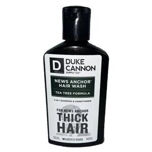 Duke Cannon News Anchor Hair Wash Tea Tree Formula Shampoo & Conditioner 12 Oz F